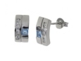 Серьги, серебро 925, топаз,циркон 004 01 21sk-00209 2010 г инфо 9052y.