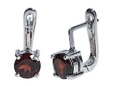 Серьги, серебро 925, гранат 008 01 21-02938 2010 г инфо 9089y.