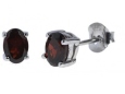 Серьги, серебро 925, гранат 002 01 21-03081 2010 г инфо 9103y.