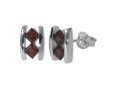 Серьги, серебро 925, гранат 004 01 21sk-00242 2010 г инфо 9106y.