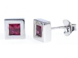 Серьги, серебро 925, рубин синт 002 01 21-03061 2010 г инфо 9387y.